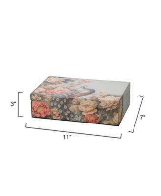  Mural Decorative Lacquered Box