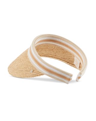 Bianca Raffia Visor
