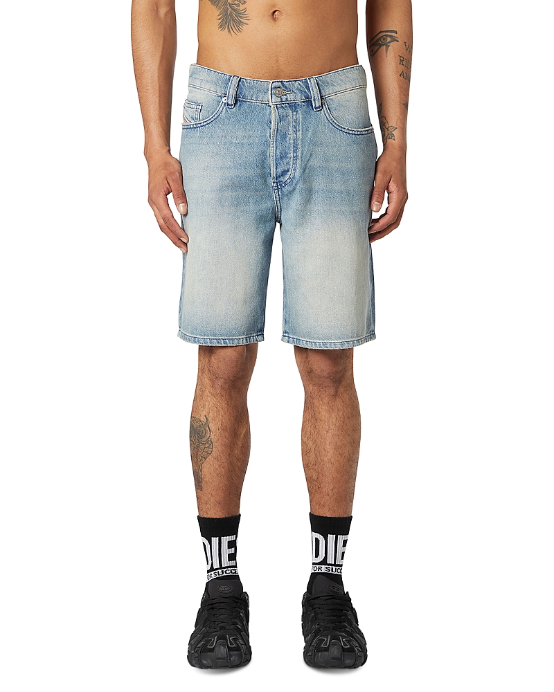 Diesel Regular Fit Jean Shorts in Denim