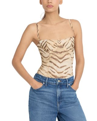 Corset Demi Mesh Bodysuit