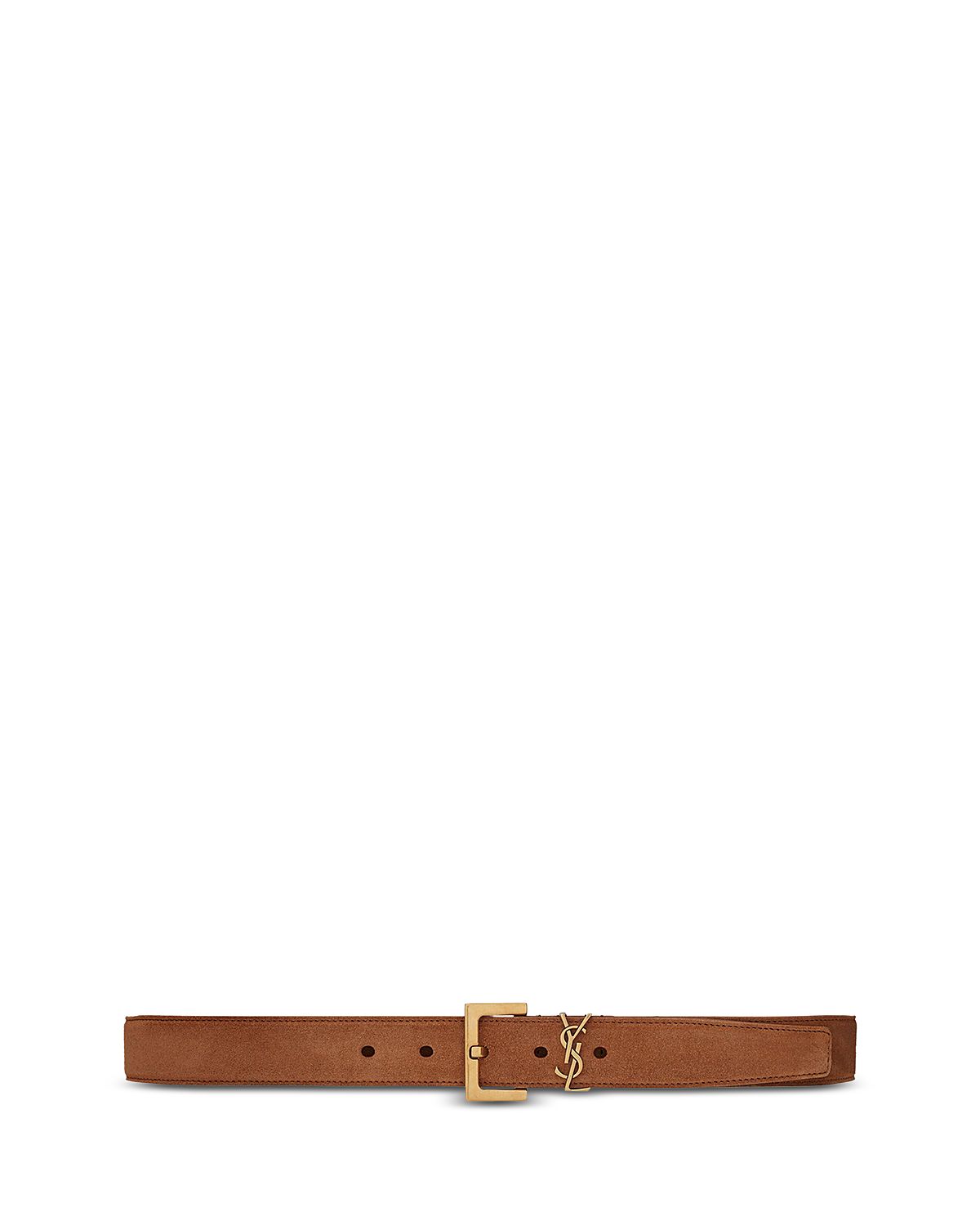 Saint Laurent Cassandre Belt with Square Buckle