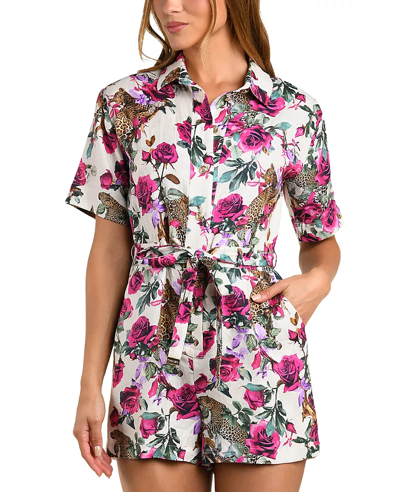 L'Agence Linen Romper