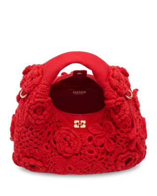 Mini Crochet Cotton Hobo Bag