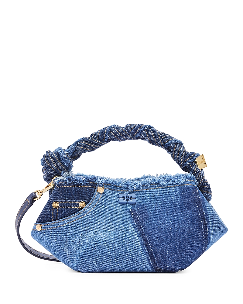 Ganni Bou Mini Denim Bag
