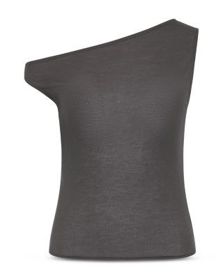 Fine Jersey Asymmetric Top