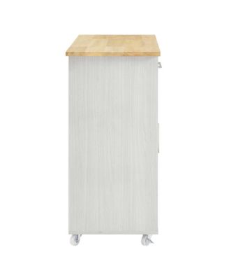 Culinary Kitchen Cart with Spice Rack