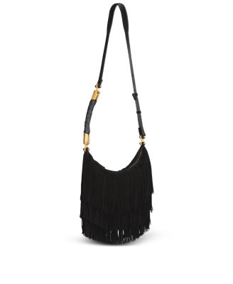  Ebene Hobo Fringed Suede Bag