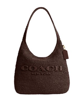 Brooklyn 34 Straw Shoulder Bag
