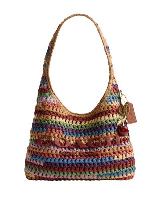Brooklyn 28 Straw Shoulder Bag