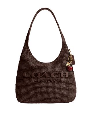 Brooklyn 34 Straw Shoulder Bag