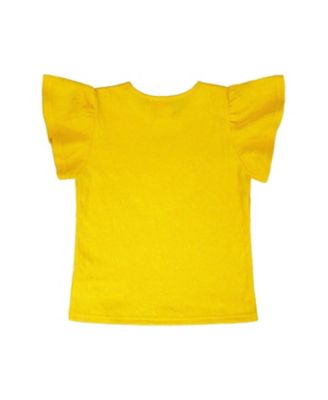 Girls' Crinkle Jersey Short Sleeve Top - Big Kid