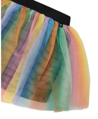 Girls' Flared Mesh Skirt - Little Kid