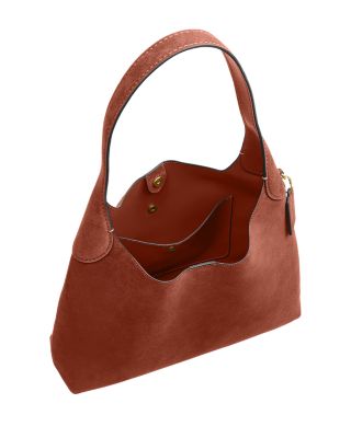 Brooklyn 34 Suede Shoulder Bag