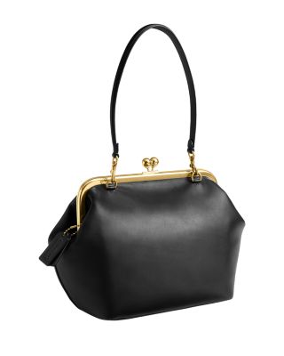 Kisslock 27 Leather Frame Bag