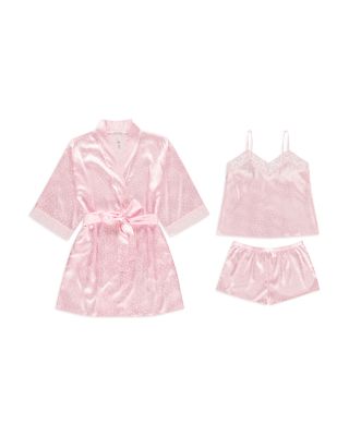 Sabrina Cami, Shorts & Robe Travel Set