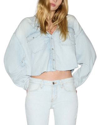 Camper Crop Jean Shirt