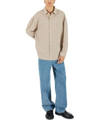 Eco Oversized Flannel Shirt