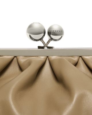 Pasticcino Cubico Leather Clutch