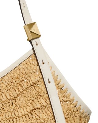 Deco Straw Tulip Tote