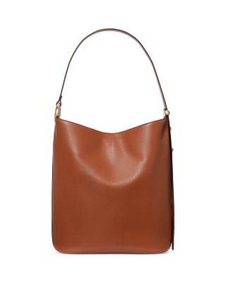 Halo Large Leather Bucket Bag