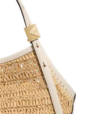 Deco Small Straw Tulip Tote