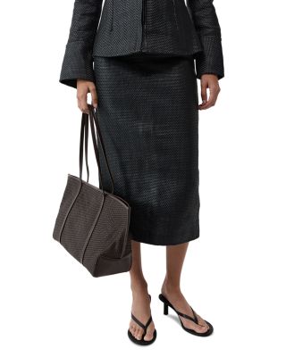 Bateau Woven Leather Tote