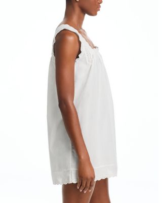 The Eyelet Mini Tank Dress