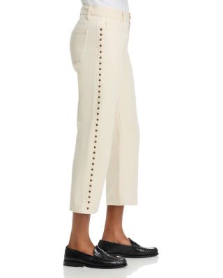 The Studded Wayne Jeans in Natural