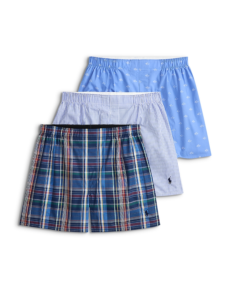Polo Ralph Lauren Slim Fit Cotton Crew, Pack of 3