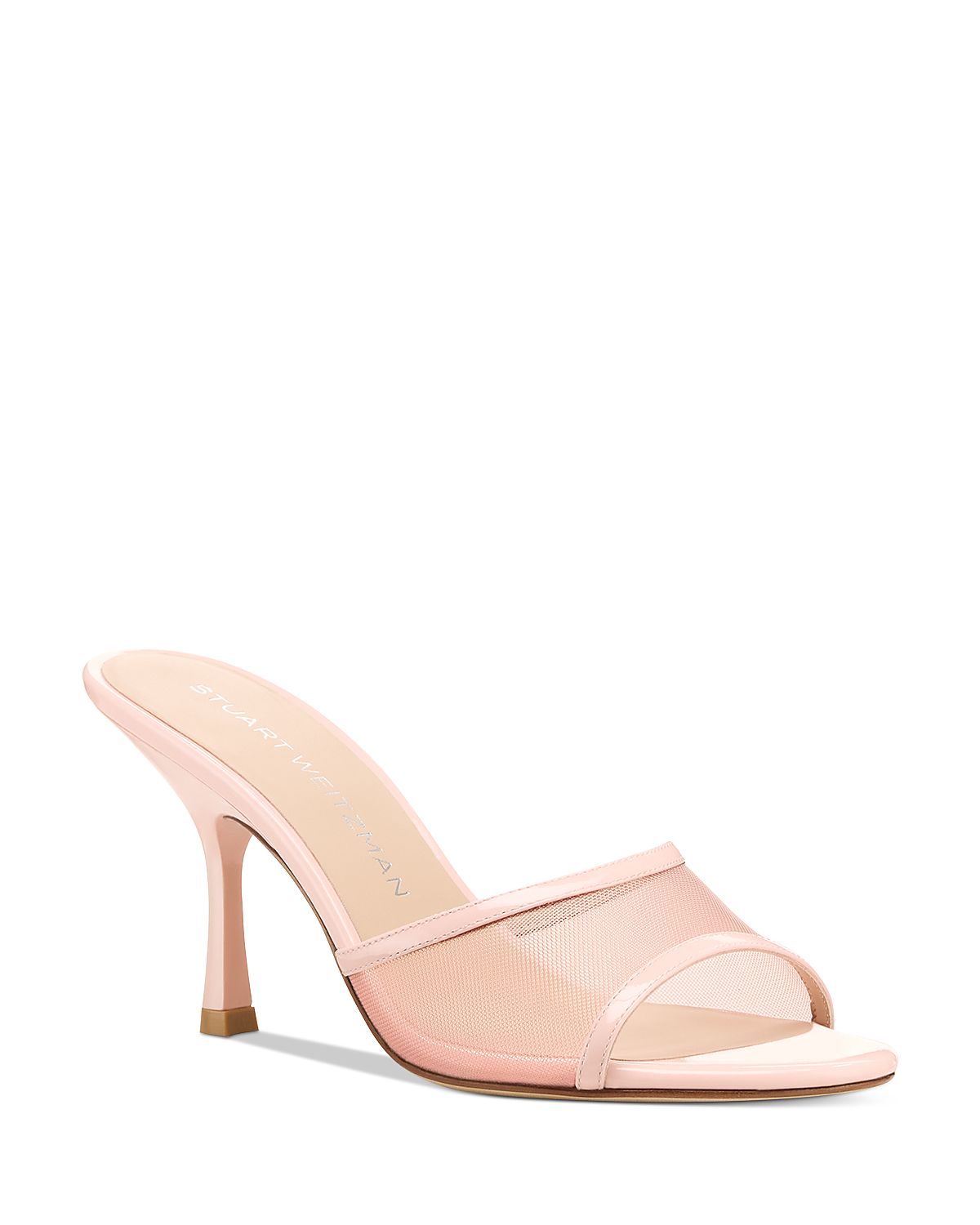 Stuart Weitzman Women's Bareitall 85 Mesh Slides