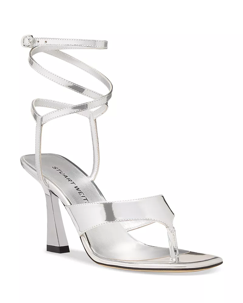 Stuart Weitzman Women's Vinnie 85 Ankle Strap Sandals