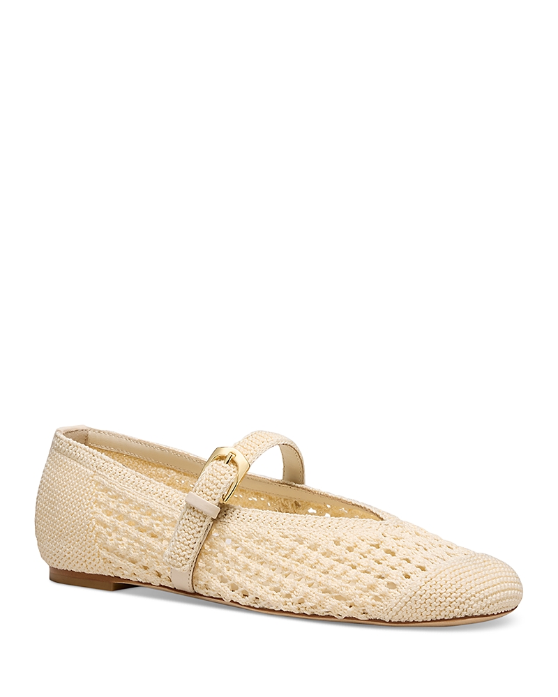 Stuart Weitzman Women's Leora Mary Jane Flats