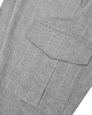 Pinstripe Flannel Pants