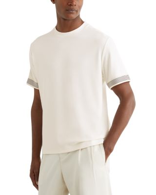 Textured Tape Cuff T-Shirt