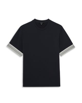 Textured Tape Cuff T-Shirt