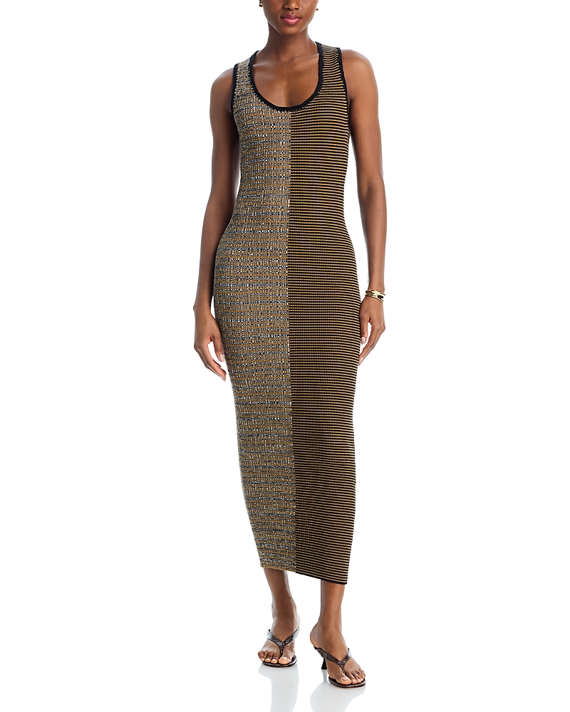 Nanushka Amparo Color Blocked Dress