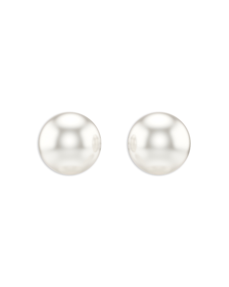 Swarovski Matrix Crystal Pearl Stud Earrings