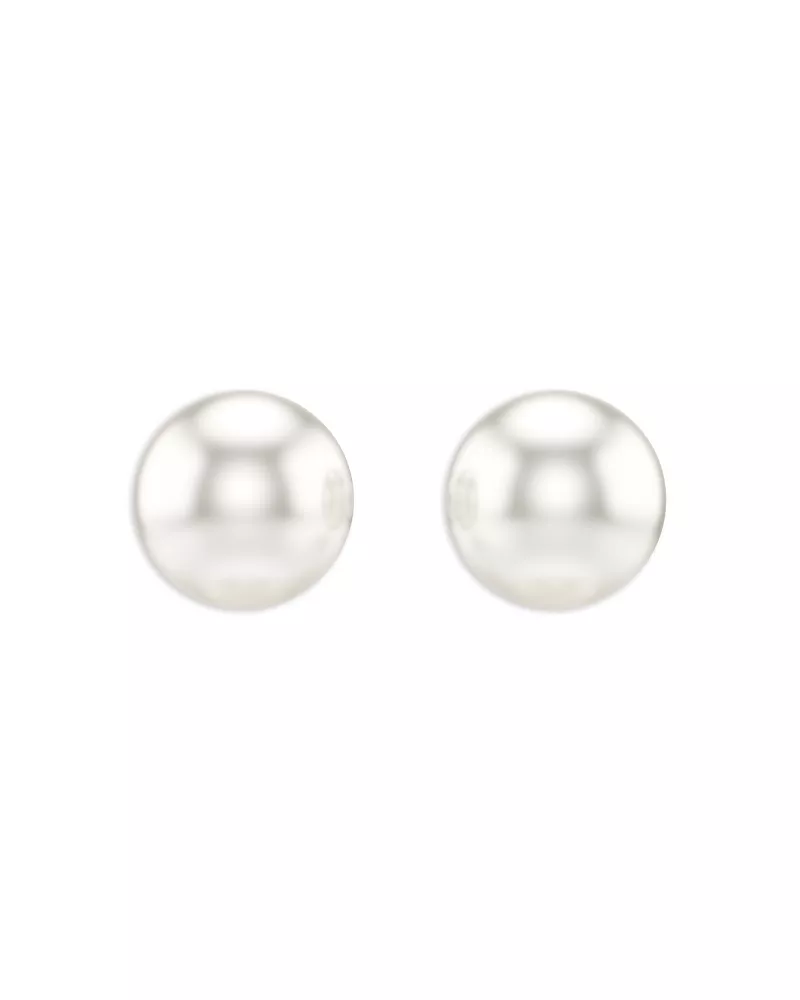 Swarovski Matrix Crystal Pearl Stud Earrings