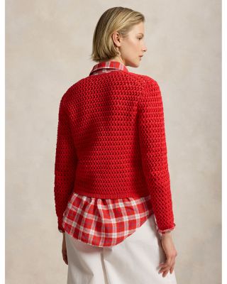 Big Pony Crochet Cardigan