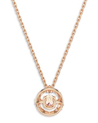 Constella Dancing Stone Pendant Necklace, 14.87-17.75"