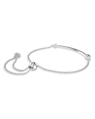 Idyllia Crystal & Cubic Zirconia Arrow Slider Bracelet