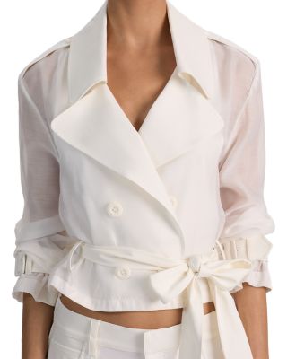 Keith Sheer Mixed Media Jacket