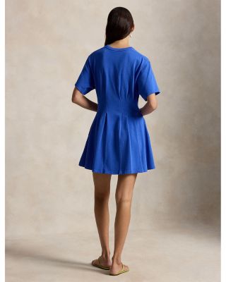 Shaped Cotton Jersey Tee Dress
