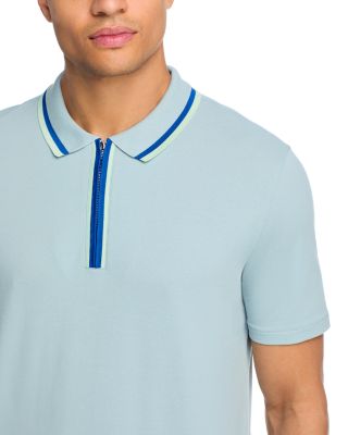 Zipper Polo Shirt