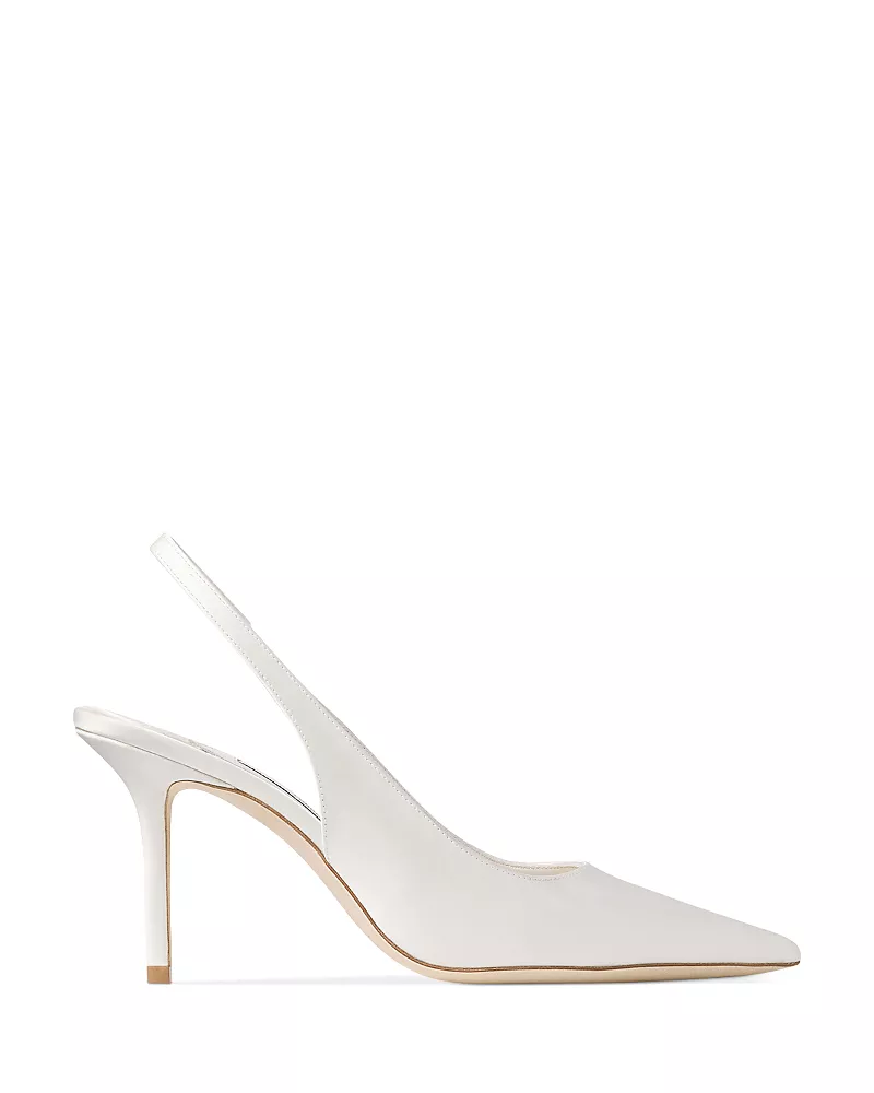 Jimmy Choo Women's Love Sb 85 Satin Slingback Pumps