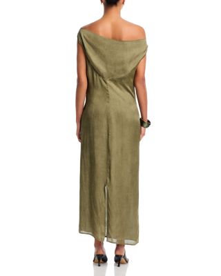 Draped Back Dress