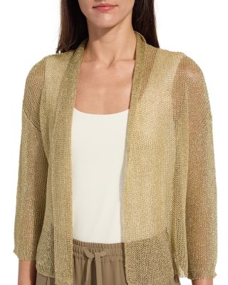 Oriana Metallic Shrug	
