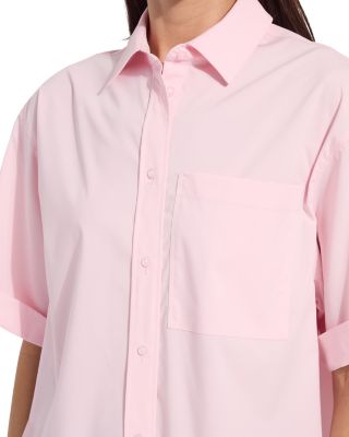 Corinna Oversized Cropped Shirt