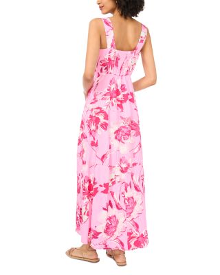 Square Neck Tiered Maxi Dress