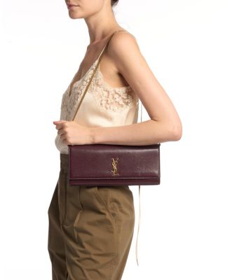 Kate Clutch In Grain De Poudre Leather